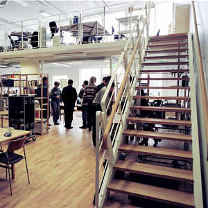 MALMÖ Kv. Trollhättan 4 och 7, ombyggnad 1998 för Malmö Högskola, Området för Konst, Kultur och Kommunikation